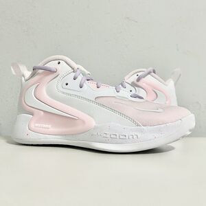 Nike Zoom HyperSet SE IC “White Pink” Men’s Size 4.5 Volleyball Shoes No Lid